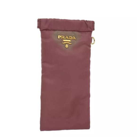 PRADA Glasses Case Nylon Pink - Picture 1 of 15